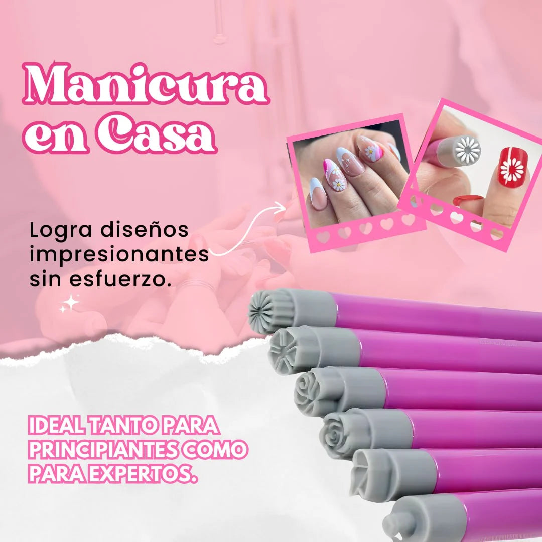 Set de estampadores para uñas