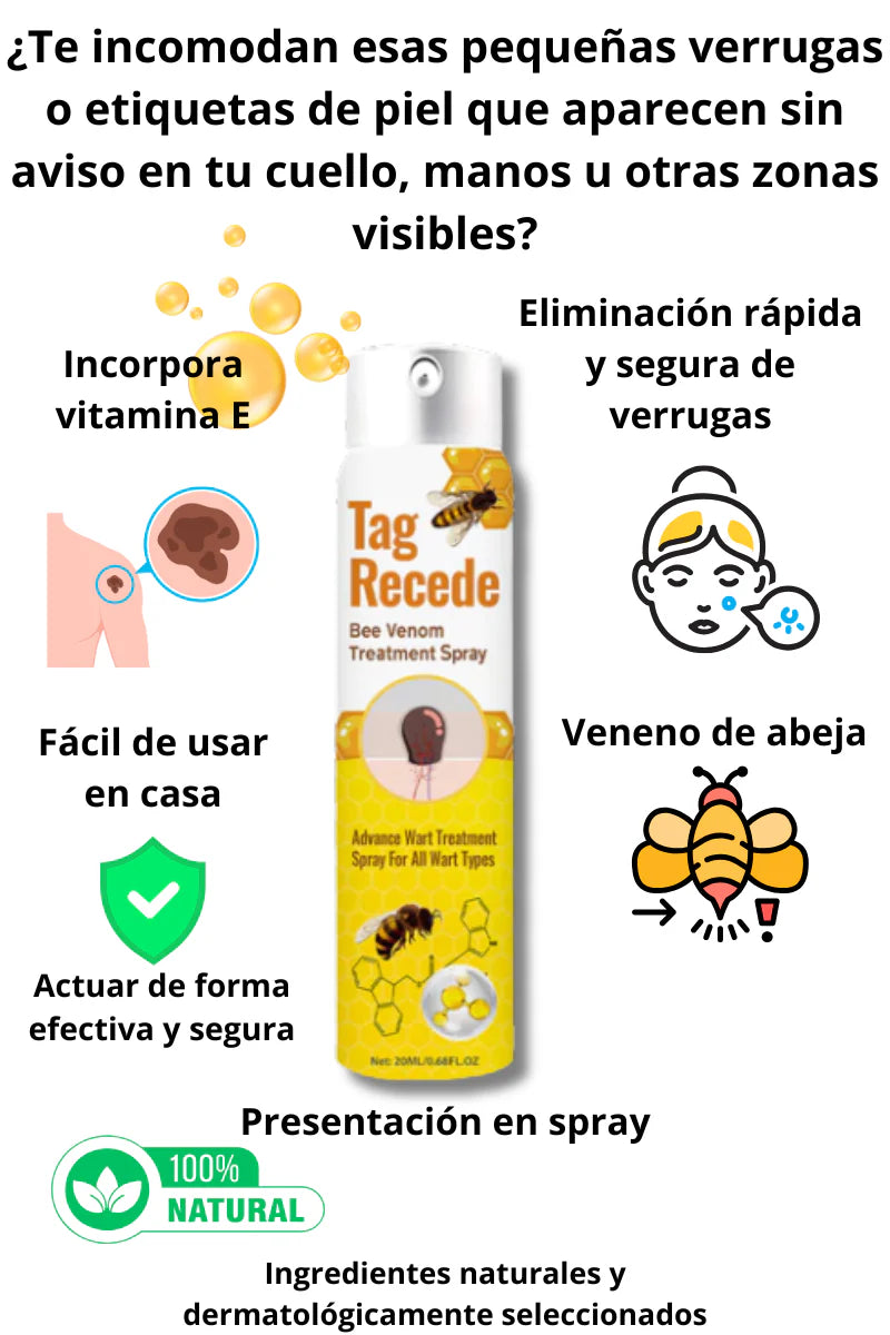 Eliminador De Verrugas ¡Tag Recede!