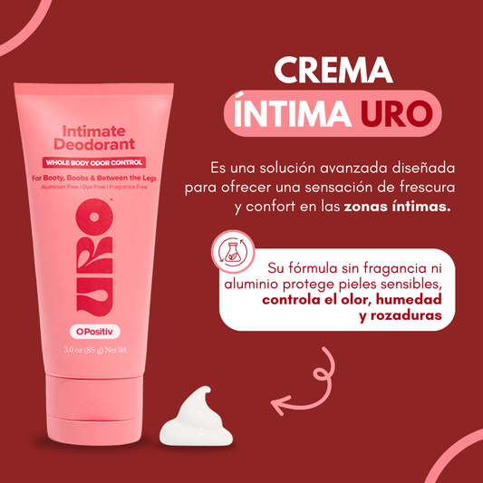 URO Desodorante Intimo En Crema
